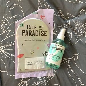 Isle of Paradise Self Tanning Water and Mitt